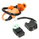 thumbnail image 5 of Bobina de encendido rectificador solenoide relé bujía 6 pines AC CDI Kit apto para GY6 50cc 150cc 125cc Racing ATV Scooter Jadeshay A, 5 of 9