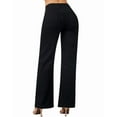 thumbnail image 2 of roswear Wide Leg Jeans Woman High Waist Stretchy, 29.92" Inseam, Size 4-16, 2 of 6