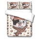 thumbnail image 1 of Conjunto de tapa de edredón Cubiertas de edredón de tema para perros Fabricantes de almohadas Suministros para dormir Conjuntos de ropa de cama para primavera verano otoño invierno s tipo 3 piezas Inevent HA012367-03, 1 of 7