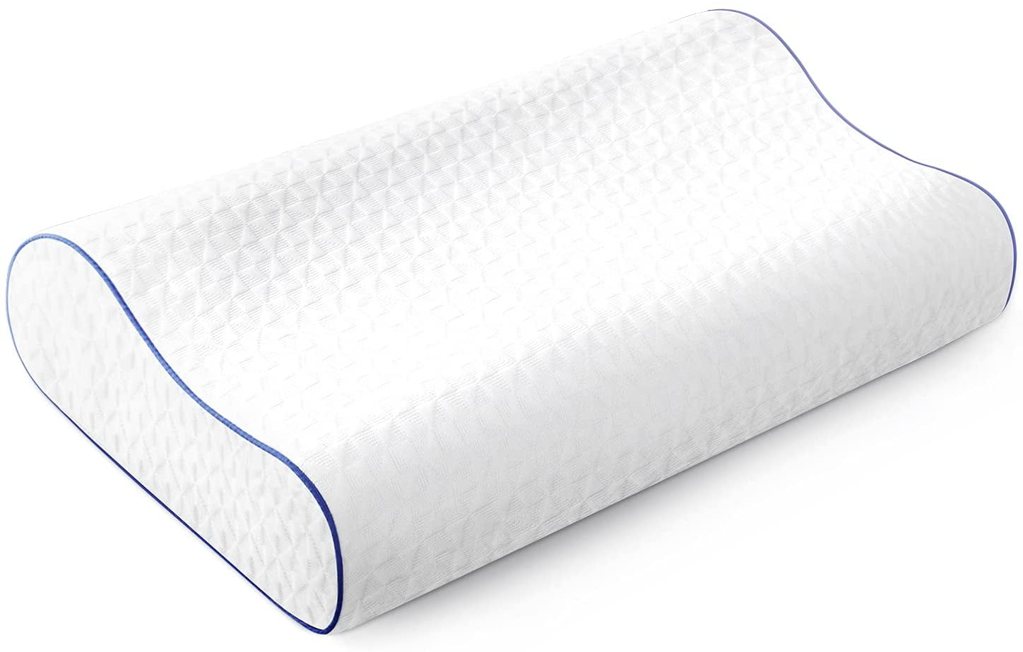 Contour Memory Foam Pillow Ergonomic Cervical Pillow for Sleeping