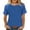 *Blue, variant on VBVC No Boundarie Women's and Women's Plus Breathable T-Shirts,Ladies Crew Neck Basic Tees,Summer Short Sleeve Tops For Women,Black,S-5XL