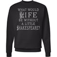 thumbnail image 2 of Inktastic Shakespeare Adult Sweatshirt, 2 of 4