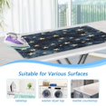 thumbnail image 5 of Ironing Mat Portable Ironing Blanket for Table Top Travel Ironing Pad for Washer Dryer 27.6" x 47.2" Small Gold Stars Pattern, 5 of 6