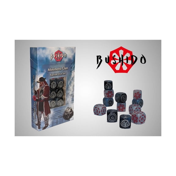 GCT Studios Minimoto Clan - Faction Dice Set (12) New