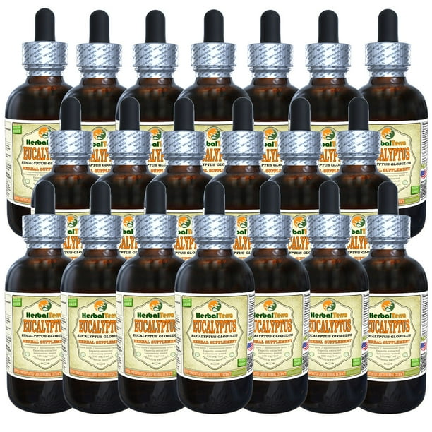 Eucalyptus (Eucalyptus Globulus) Tincture, Organic Dried Leaves Liquid Extract (Herbal Terra 