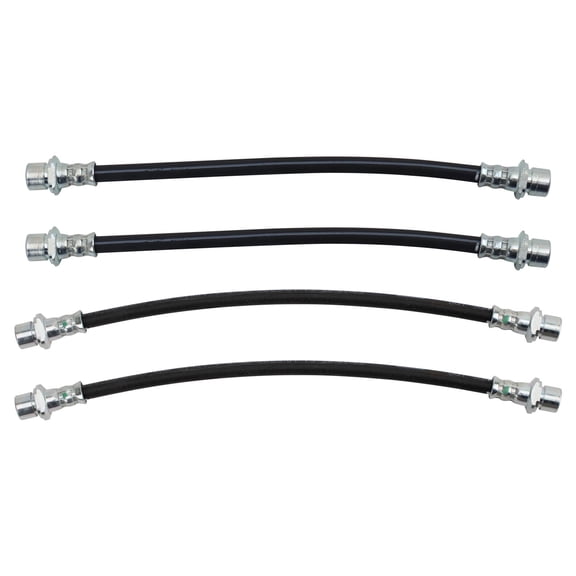 TRQ Brake Hose Set Fits 2014-2017 Lexus GX460 Toyota 4Runner 2014 FJ Cruiser