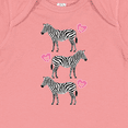 thumbnail image 4 of Inktastic Zebra Cute Safari Animal Girls Baby Bodysuit, 4 of 5