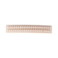 thumbnail image 7 of Elegant Pearl Hair Barrette for Women, Double Row Faux Pearl French Clip, Classic Hair Accessory for Wedding Party Daily Office Gift, 7 of 7