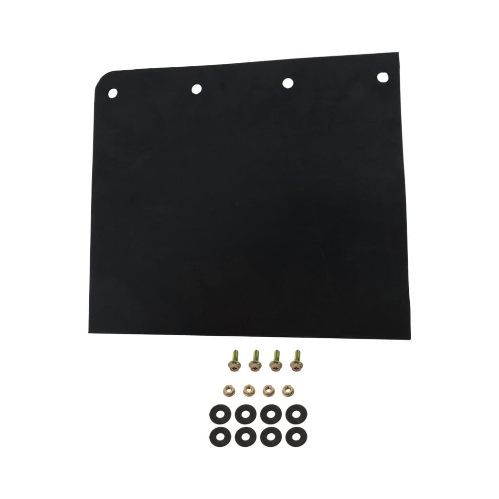 KarParts360 For Navistar LT625 2017-2023 Mud Flaps Front | Heavy Duty | With Nut, Bolt and Washer | Replacement For 6123822C3, 4032577C1