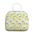 thumbnail image 2 of Lunch Bag Lunch Box for Women Reusable Insulated Lunch Bags,Water-Resistant Art Lemons Cooler Lunch Tote Bag, Large Capacity for Work Travel Picnic, 2 of 6