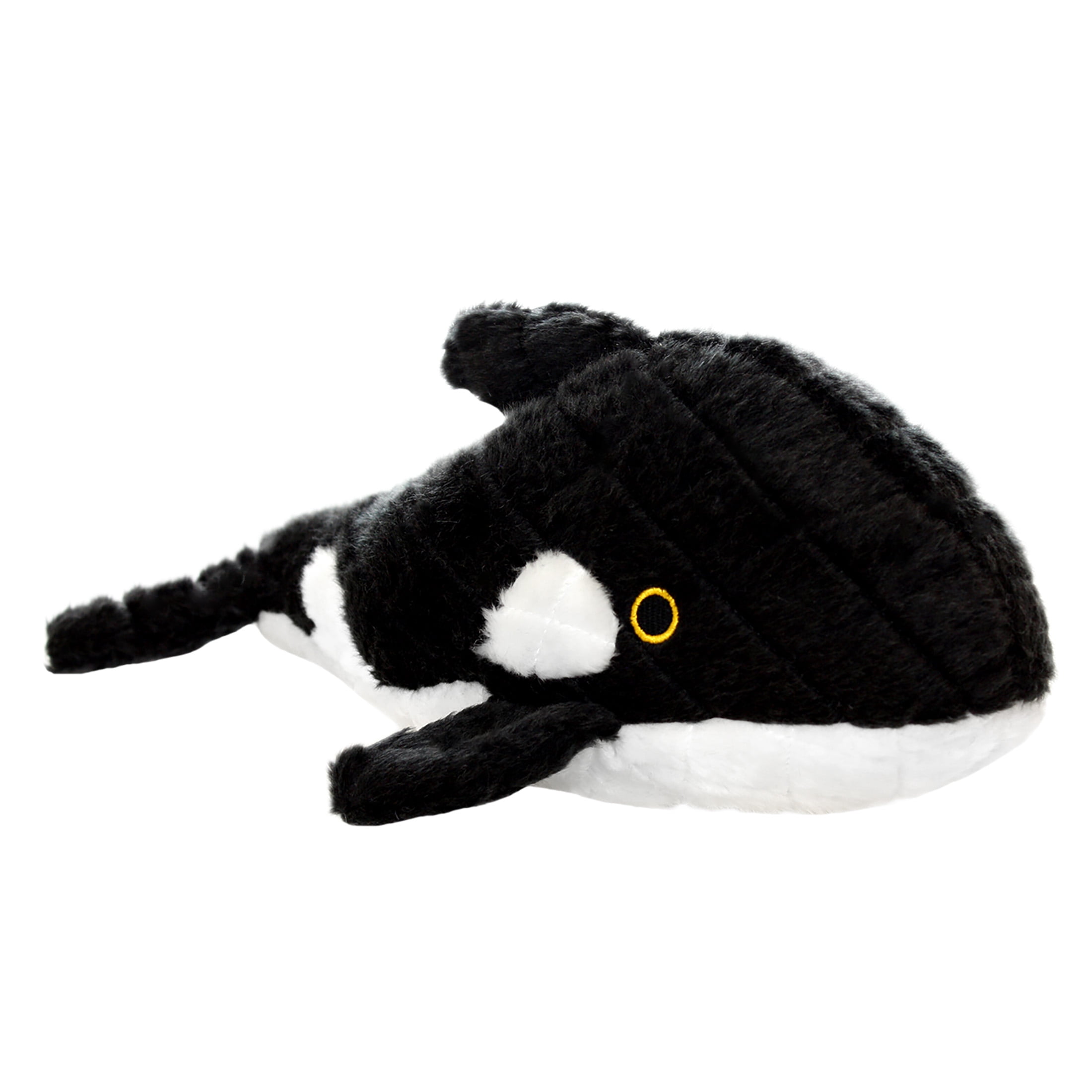 Mighty Ocean Whale Durable Plush Squeaky Dog Toy