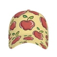thumbnail image 2 of Haiem Apple Baseball Cap Dad Hat Cotton Soft Adjustable Fashion Hats for Men Women Unisex Style Headwear, 2 of 9