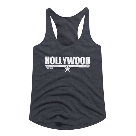 Top Gun Hollywood Callsign Women's Tank Top (NavyHeather, Women'sS)