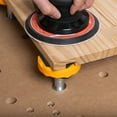 thumbnail image 4 of POWERTEC Riser with Washers for Bench Dog Puck, Compatible with T-Track & Dog Holes, Elevates Work Surface for Painting, Sanding, and Cutting - 1/4"-20 UNC, 4-Pack (72169N), 4 of 5