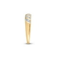 thumbnail image 3 of 10kt Yellow Gold His Hers Round Diamond Solitaire Matching Wedding Set 1/20 Cttw, 3 of 3