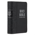 thumbnail image 5 of KJV Holy Bible, Large Print Compact Bible - Black Faux Leather Bible w/Ribbon Marker, Red Letter Edition, King James Version, 5 of 5