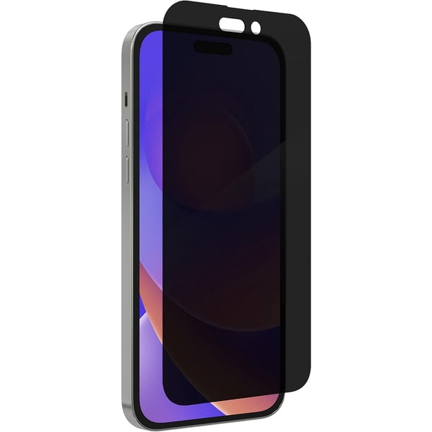 Protector de pantalla de privacidad ZAGG para iPhone 14 Pro Max, impacto 3X