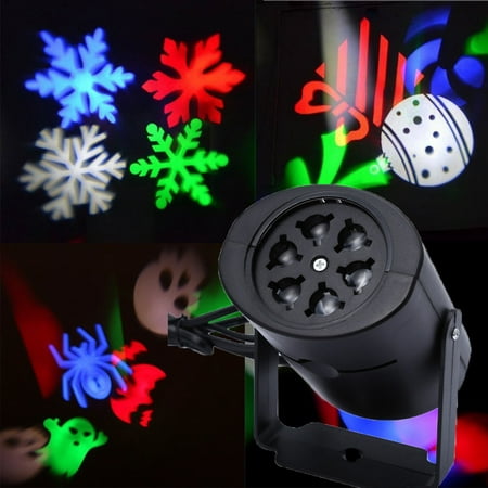Snowflake Projector Lights Bright LED Adjustable Speed Projections Lamp with Original US