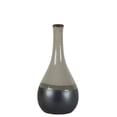 thumbnail image 4 of Ondine Ceramic Bellied Vase, Decorative Modern Pottery Vase for Flowers, Home Decor Accent for Living Room, Shelf, Table Centerpiece (Size- 5.25"x13.75"H, Blue), 4 of 11
