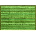 thumbnail image 1 of Ahgly Company Indoor Rectangle Abstract Green Modern Area Rugs, 2' x 4', 1 of 4