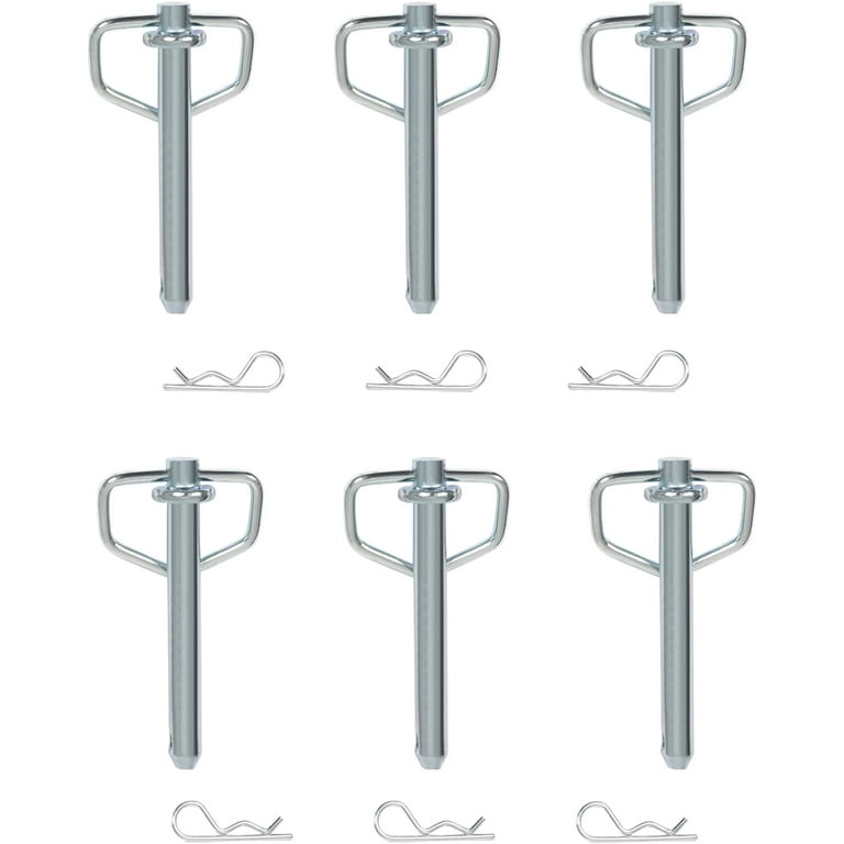 Lonffery Tasca per palo per rimorchio in acciaio 2 x 4 - 12 tasche