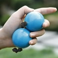 thumbnail image 4 of Rhythmic Ball Easy to Play Adjustable Strap Wear-resistant Broken-proof Widely Application Pleasure Percussion Instrument PVC Rattle Instrument Rhythm Sand Ball Party Accessory, 4 of 7