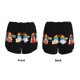 thumbnail image 3 of Balery Happy Pride Gnome Pantalones cortos deportivos para mujer con forro y dos bolsillos, elásticos, para entrenamiento, gimnasio, yoga-XX-Large, 3 of 7