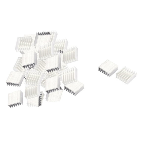 45pcs Memory Chip Cooler Cooling Fin Heat Sink Heatsink 14mm x 14mm x 6mm