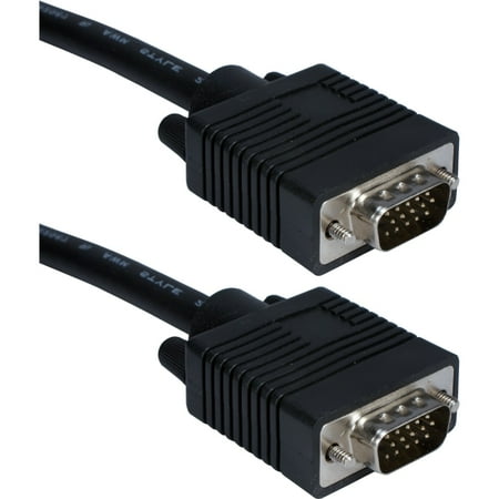 Qvs Vga Video - QVS 25' Premium VGA HD15 Male to Male TRI-SH Cable