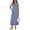 Bm 03 Blue, variant on Women's 2 Piece Skirt Sets Casual Matching Lounge Sets Summer Vacation Outfits Sleeveless Tank Top Midi Dress Sets with Pockets S-2XL