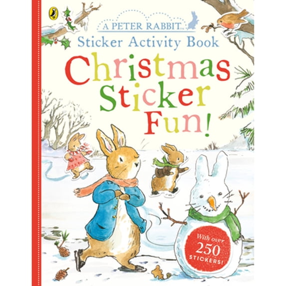 Pre-Owned Peter Rabbit Christmas Fun Sticker Activity Book