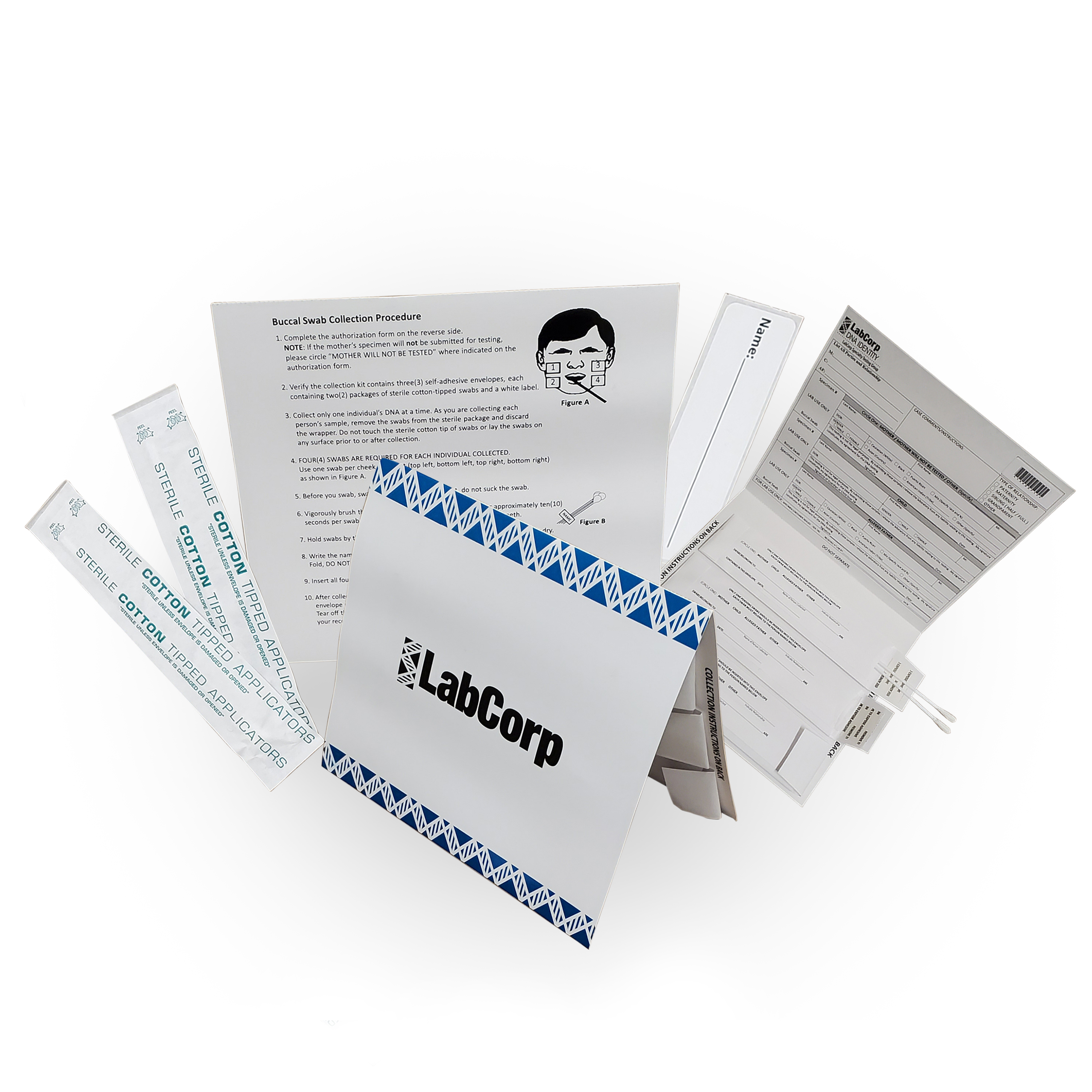 Express DNA Sibling Test Kit (At Home or Office Visit Upgrade) Free