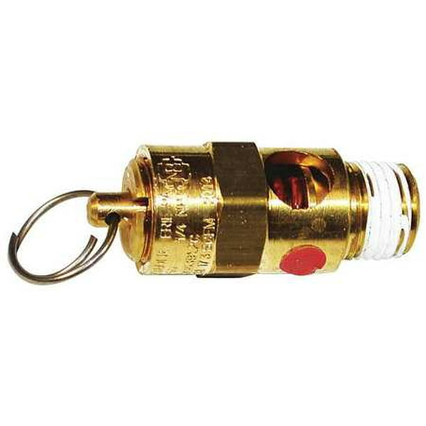 Safety Valve, 1/4 in., 200 psi CHICAGO PNEUMATIC