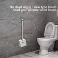 thumbnail image 4 of Nilvkv Toilet Brush and Holder Set Golf-Shaped 360-Degree Cleaning for Bathroom, 15.8Inch, 4 of 6