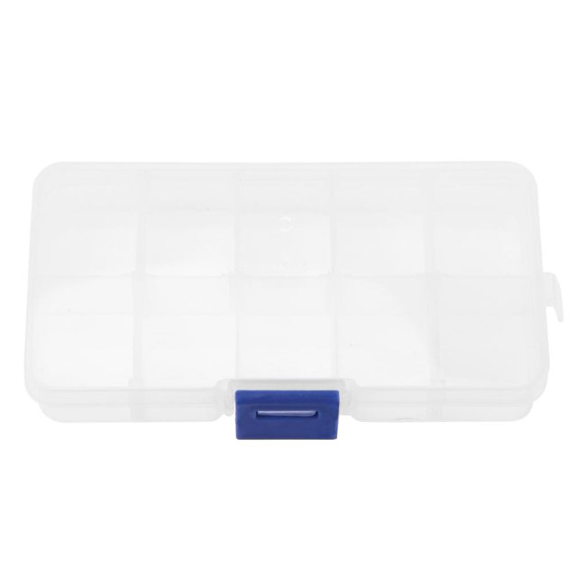 Ygjytge Cajas De Almacenamiento Desmontables De 10 Plaids Caja De Joyería De Maquillaje Transparente De Plástico Ygjytge Para estrenar
