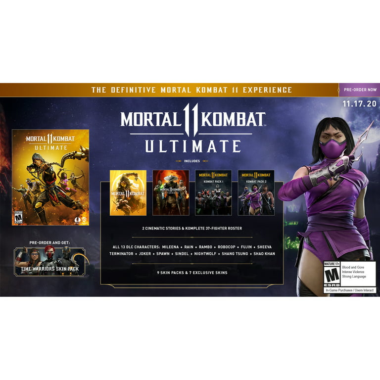 Mortal Kombat 11 Characters - Full Roster for Ultimate Edition