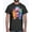 Black, variant on Animals Shirt, Tee Shirt with Hippo