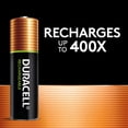 thumbnail image 2 of Pilas recargables Duracell AA, paquete de 4 unidades, potencia de larga duración, 2 of 6