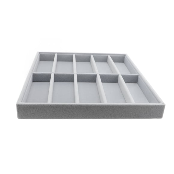 10 Grid Sunglasses Organizer, Sunglass Organizer Tray, Display Case Tray, Sunglasses Display Box Sunglasses Storage Organizer Tray Eyeglasses Holder Tray for Sunglasses