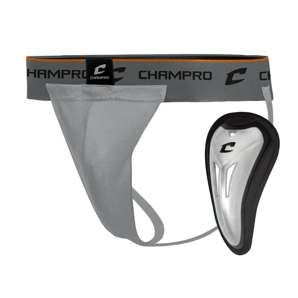 Champro Sports ADULT MEN'S Athletic Supporter Jock with Hard CFlex Cup