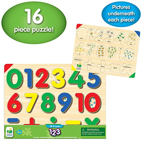The Learning Journey: Lift & Learn 123 Number Puzzle - Pictures