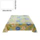 thumbnail image 3 of Sábana plana floral – Funda de cama transpirable de poliéster para dormitorio o uso doméstico diario, no se pega al cabello y es fácil de limpiar, ajuste suave., 3 of 6