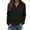 Black, variant on Luwomo Casual Womens Sweatshirts Cropped Half Zip Hoodie Long Sleeve Pullover Winter Lined Athletic Sweatshirt Comfortable Soft Streetwear Tops,Beige,L