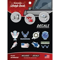 U.S. Air Force Military Logo Car Auto Vehicle Stickers Decals Value Pack