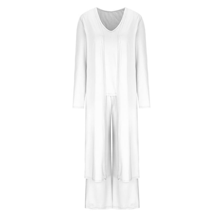 Usmixi Lounge Set for Women Womens 3 Piece Sets Fall Casual