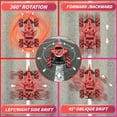 thumbnail image 5 of Shark Remote Control Cars for Boys 2.4GHz Water Shooting RC Cars with Light & Spray 360 Flips Rotating Monster Truck Toys for Kids Adults Gifts (Red), 5 of 8