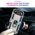 thumbnail image 5 of Allytechgroup iPhone Air Case with Anti-Spy Screen Protector, Heavy Duty Shockproof Rotating Kickstand Anti-Scratch Magnetic Back Cover Compatible with Car Mount Bumper Rugged Case, Silver, 5 of 7