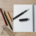 thumbnail image 1 of IFANLANDOR 1Set Refillable Ink Drawing Pen for Executives and Managers Metal Fountain Pen 5.5X0.4X0.4In, 1 of 7
