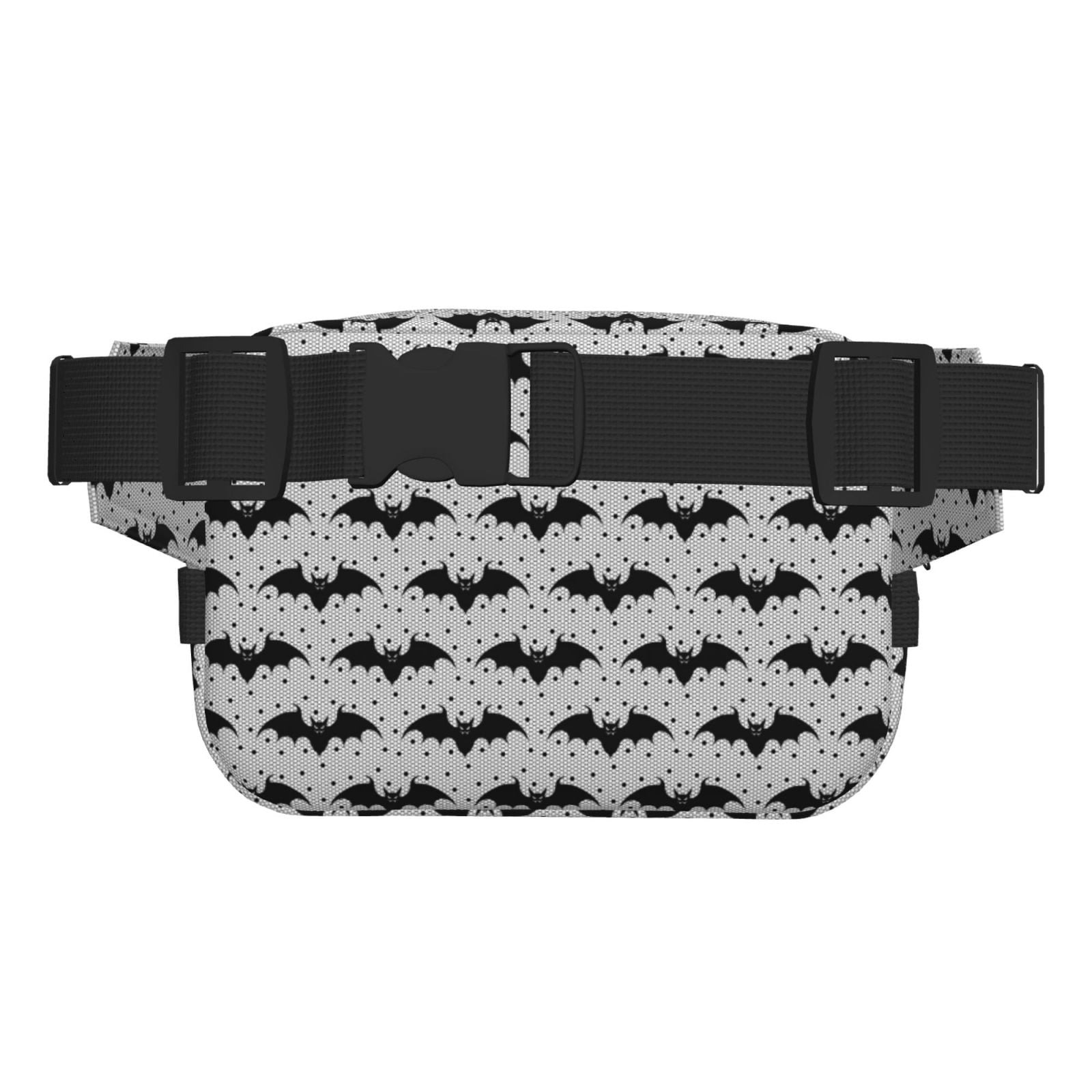 Hirioo Bat for Double Layer Waist Bag Adjustable Fanny Pack For Travel Running Hiking