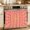 Pink, variant on Oven Skirt Curtain for Kitchen 20x27 Inch, Abstract Sun Oven Curtain with 8 Ribbon Ties & Ruffle Trim, Stove Skirt Curtain Dishwasher for Cabinets Sinks Middle Century Bohemia Sunshine Retro Blue
